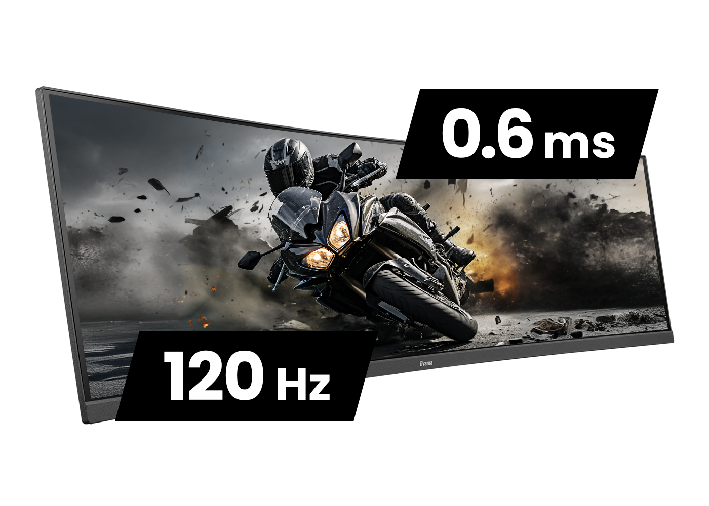 120Hz & 0.6ms MPRT